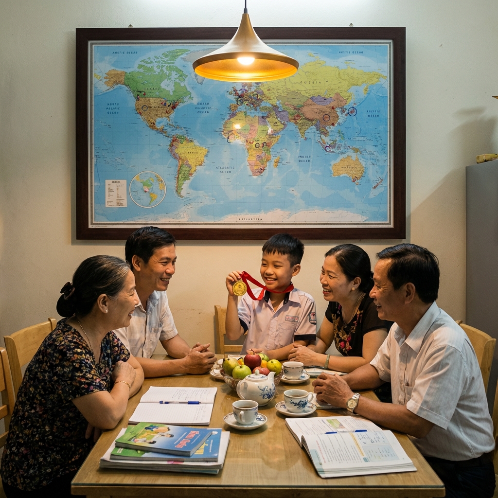Bức tranh lớn: Tại sao phụ huynh Việt Nam không còn chỉ tìm kiếm một cuộc thi Toán học đơn thuần?