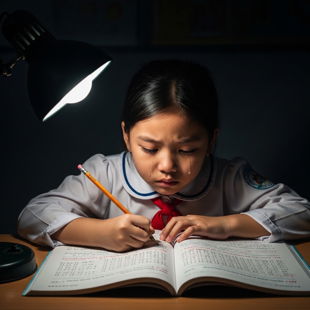 Bảng cửu chương: Phải chăng là áp lực vô hình khiến 40% trẻ tiểu học lo âu?