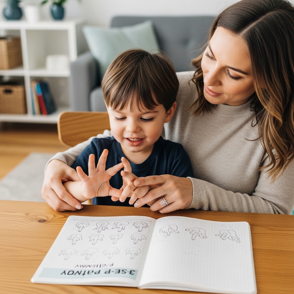 Cẩm nang tự dạy con Finger Math tại nhà: Lộ trình 3 bước cho người mới bắt đầu