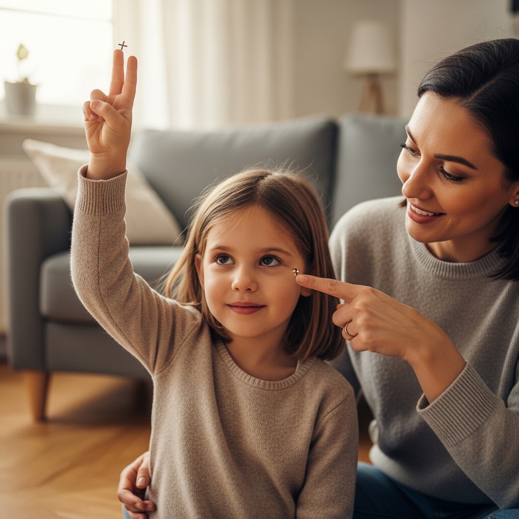 Thực hành tại nhà: Cùng con làm quen Finger Math với 2 quy ước và phép cộng đơn giản