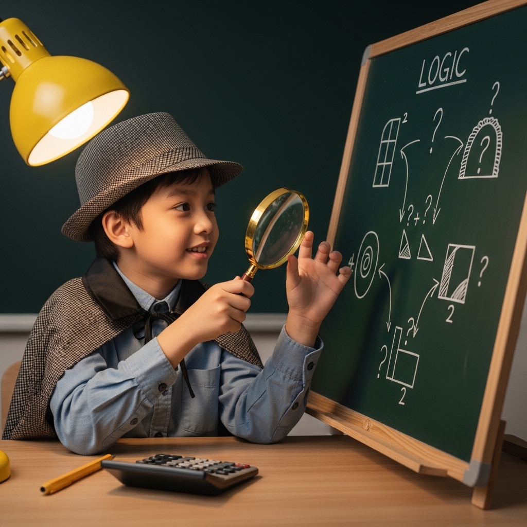 Giải Mã Đề Thi HKIMO: Tại Sao Con Cần 'Bộ Não Thám Tử' Hơn Là Máy Tính?