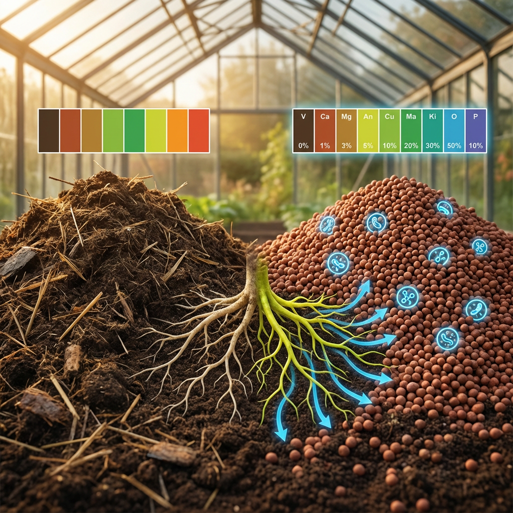 Khác nhau về thành phần và hàm lượng dinh dưỡng