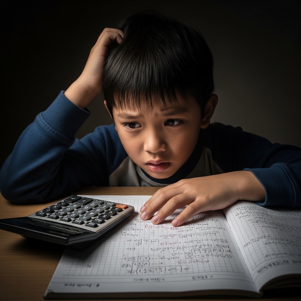 Tại sao con ngày càng phụ thuộc máy tính và sợ học Toán? Một thực trạng đáng lo ngại