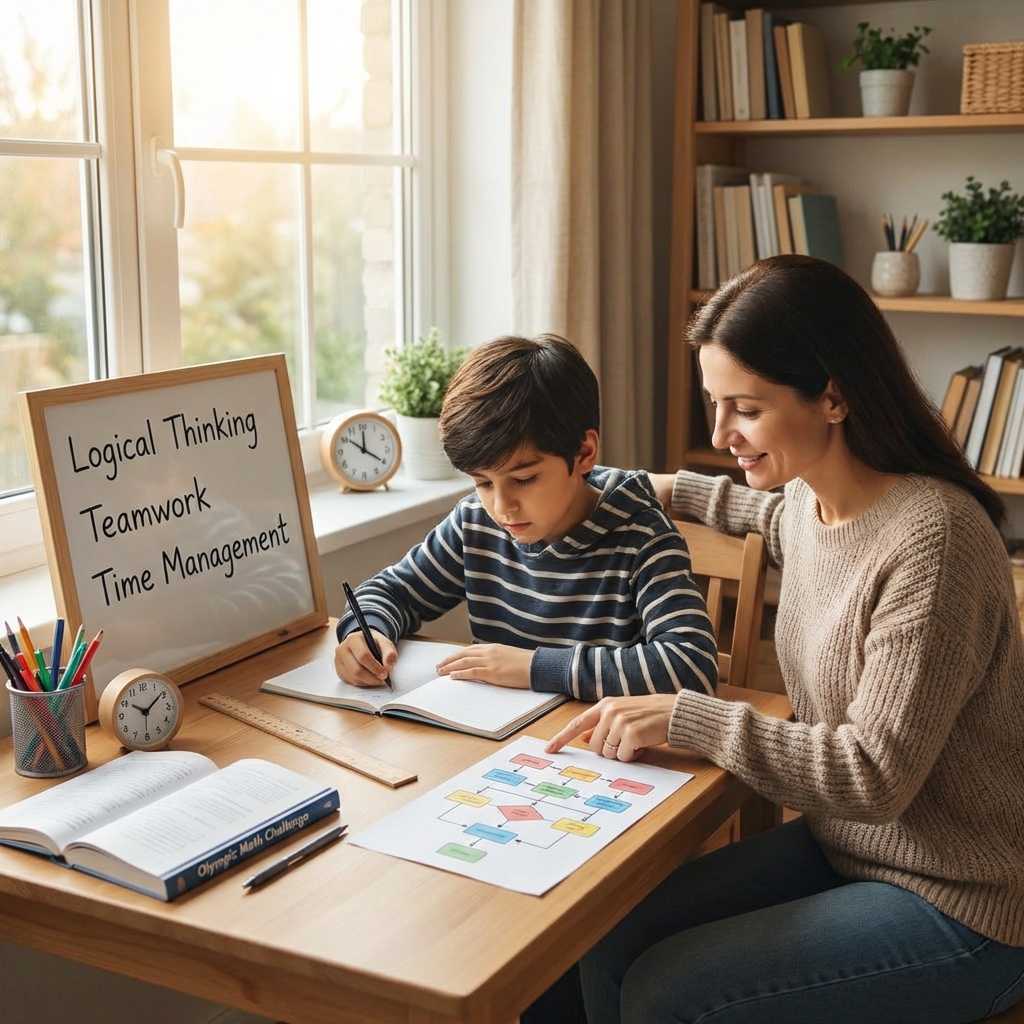 Phần 3: Chiến lược thực tế: Lồng ghép kỹ năng mềm vào lộ trình ôn luyện HKIMO cho con