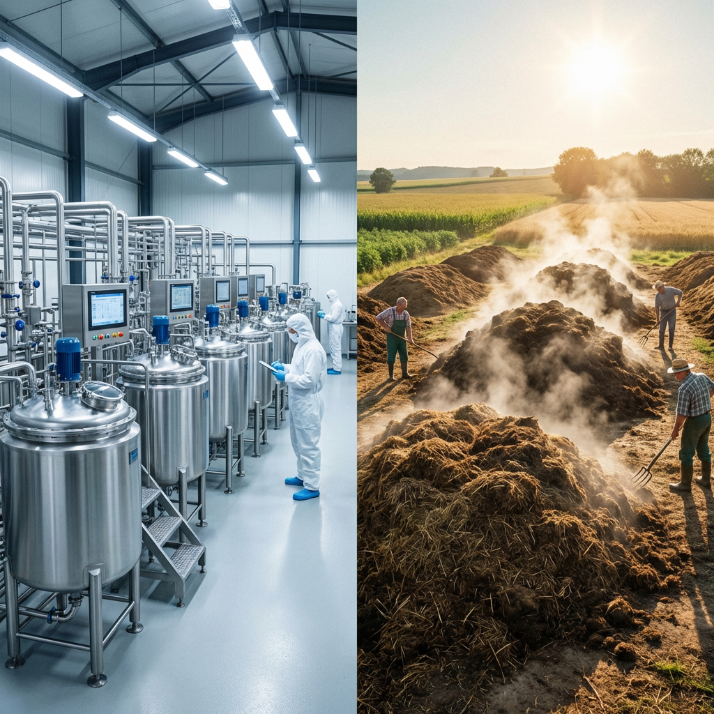 Khác nhau về quy trình sản xuất