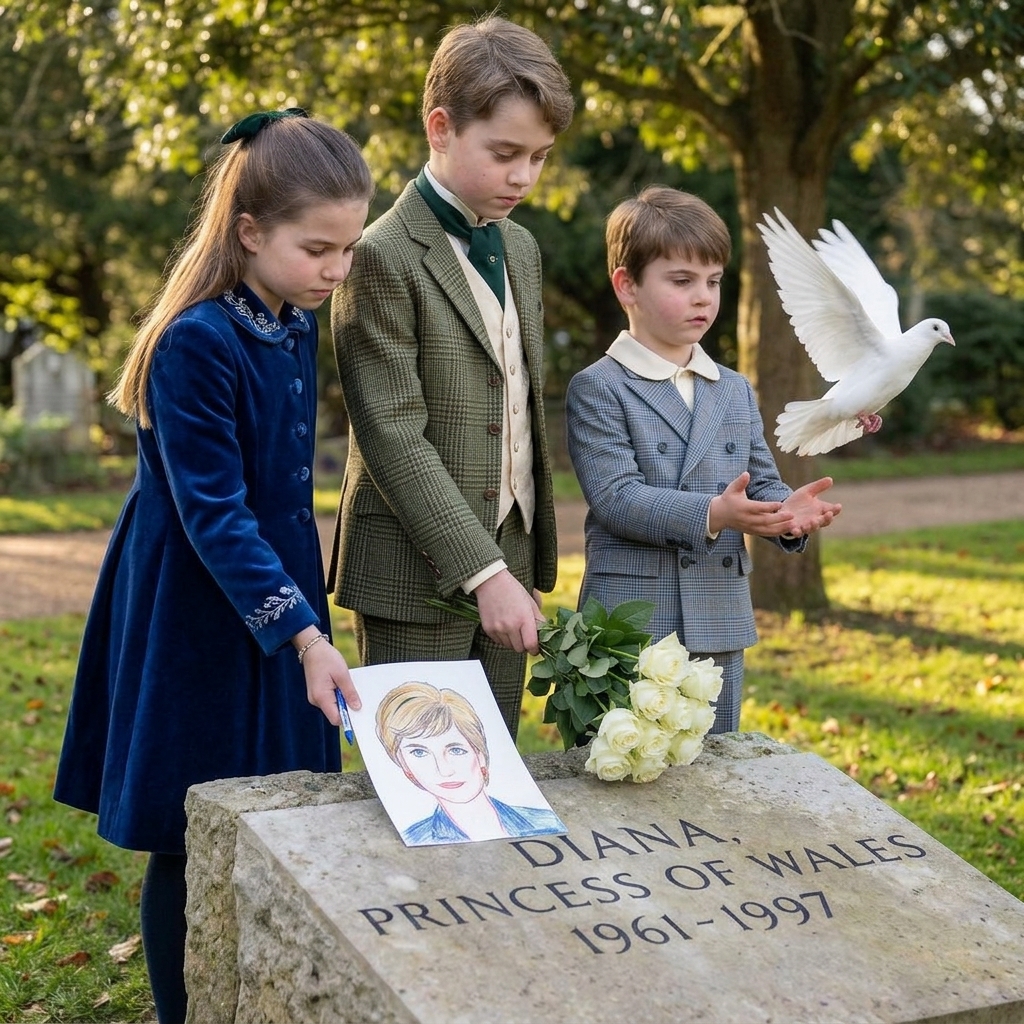 Thay đổi trang phục hoàng gia Anh cho công chúa Charlotte, hoàng tử Louis và Geogre.