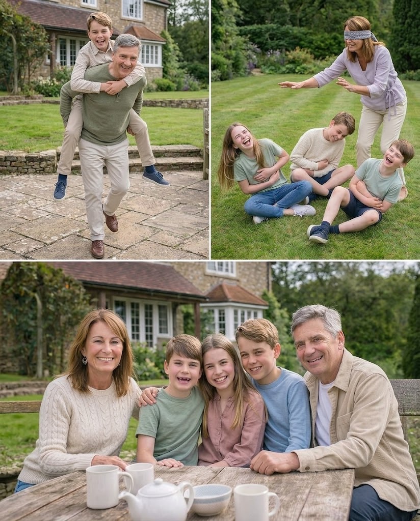 Thay đổi trang phục khác cho những người trong ảnh nhưng vẫn thể hiện sự nhẹ nhàng. Giữ nguyên bố cục ảnh.